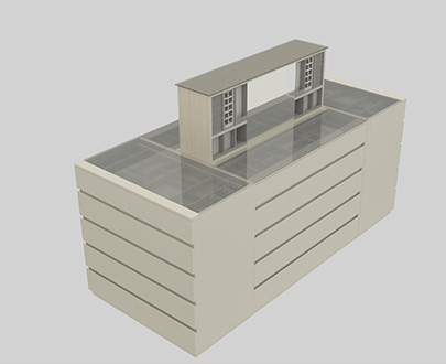 岛台智能升降收纳设备